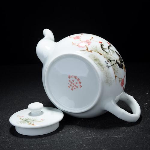 【景德臻品】7501艺术老厂瓷器款 手绘茶器茶具套 - 拍卖
